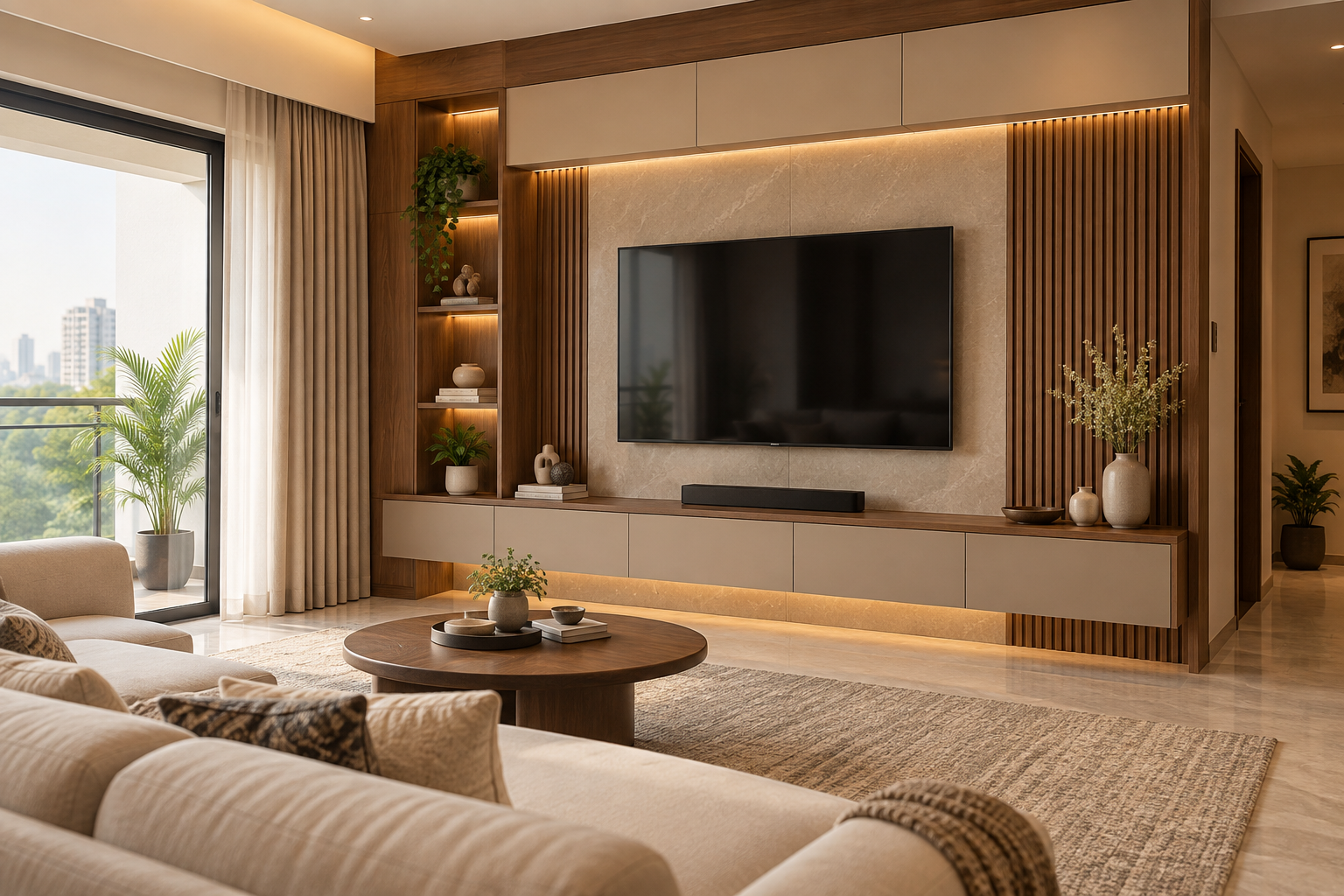 TV Unit Furniture Design Ideas for Modern Indian Homes